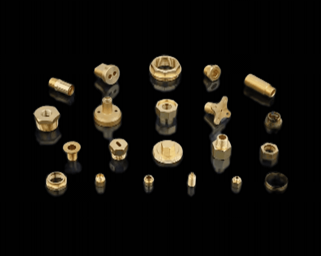 Precision brass and metal components manufactured by Shree Khodiyar Metal Products