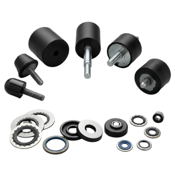 Plastic and rubber industrial parts